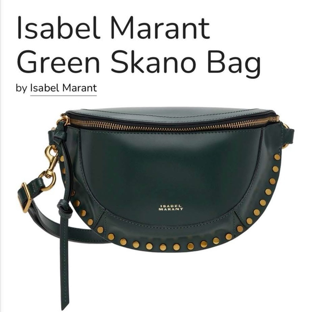 Isabel Marat Skano green bag